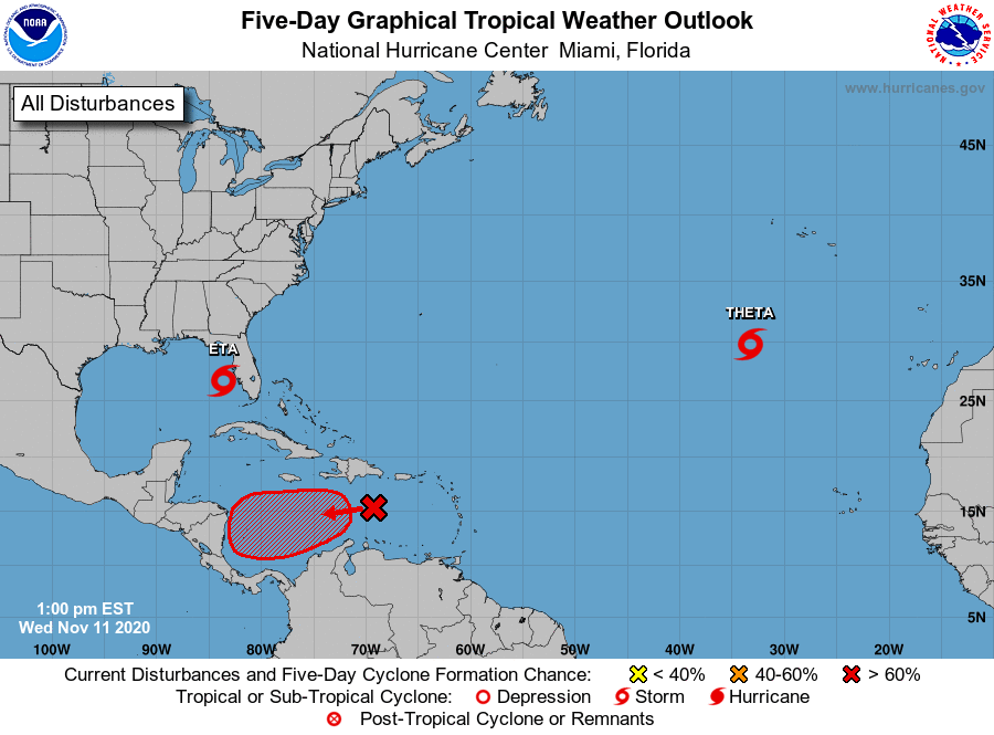 Five-Day Graphical Tropical Weather Outlook